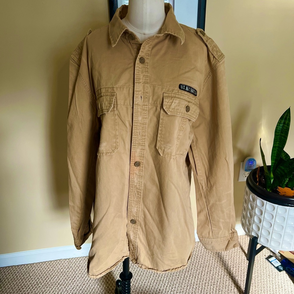 NEUTICA JEANS CO- MENS LONG SLEEVE SHIRT SIZE X LARGE